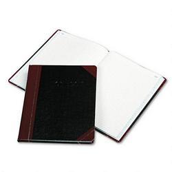 Esselte Pendaflex Corp. Log Book with Black/Red Covers, Record Rule, 10-3/8 x 8-1/8, 150 Pages (ESSG21150R)