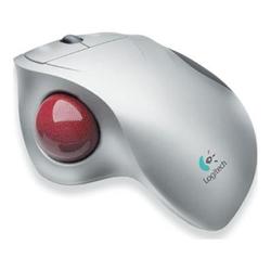 Logitech Cordless TrackMan Wheel Trackball - Optical - USB, PS/2