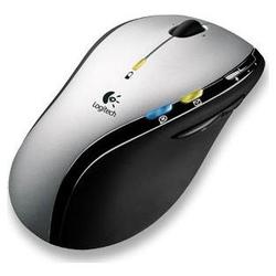 Logitech MX610 Left-Hand Laser Cordless Mouse - Laser - USB