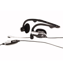 Logitech Premium Notebook Headset - Behind-the-neck