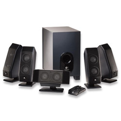 Logitech X-540 Speaker System - 5.1-channel