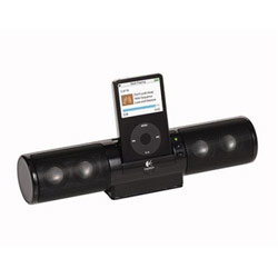 Logitech mm32 Portable Speaker System - 2.0-channel - Black