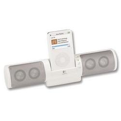 Logitech mm32 Portable Speaker System - 2.0-channel - White