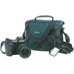 Lowepro Nova 1 AW Camera Case - Shoulder Strap, Handle, Belt Loop - Nylon - Forest Green, Black