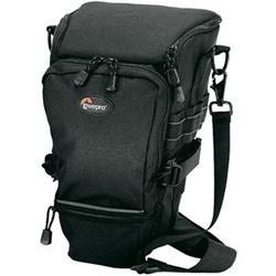 Lowepro Topload Zoom AW Holster Bag - Top Loading - Shoulder Strap, Hand Grip - Ripstop - Black