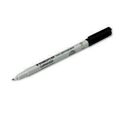 J.S. Staedtler, Inc. Lumocolor Fine Tip Overhead Projection Marker, Non-Permanent, Black (STD3169)