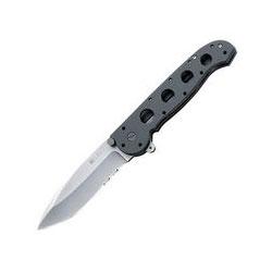 Columbia River Knife & Tool M21, Grey Anodized Aluminum Handle, 3.12 In. Blade,comboedge