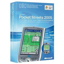 Microsoft MICROSOFT 2005 MS POCKET STREETS - REFERENCE / DATA SOURCE