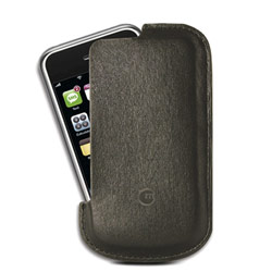 macally MSLEEVE Genuine Leather Protective Case for iphone