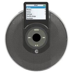 MACE GROUP - MACALLY Macally Portable Stereo Speakers for iPod Nano ( Black ) - IP-N111B