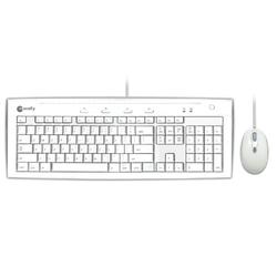 MACE GROUP - MACALLY Macally iKey Slim Combo - Keyboard - Cable - 104 Keys - Mouse - Optical - Type A - USB - Keyboard, Type A - USB - Mouse