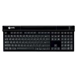 MACE GROUP - MACALLY Macally iceKey USB Slim Keyboard - USB - 108 Keys - Black