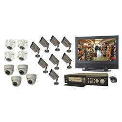 Mace MSP-321600HP 32 Color LCD 16-Channel Observation System with 500GB HD DVR and 16 Cameras