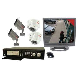 Mace MSP-D17400HP 17 Color LCD 4-Channel Observation System with 160GB HD DVR and 4 Cameras