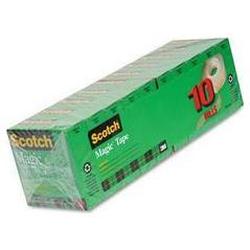 3M Magic™ Tape Multipack, 10 Rolls of 3/4 x 1000 Tape/Pack (MMM810P10K)