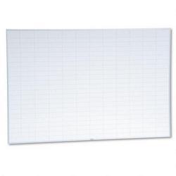 Magna Visual, Inc. Magna Wite™ Schedule Planning Board with 2 x 3 Grid, 72w x 48h, Aluminum Frame (MAVPBFGL8)