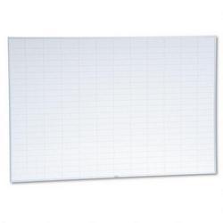 Magna Visual, Inc. Magna Wite™ Schedule Planning Board with 2 x 3 Grid, 72w x 48h, Aluminum Frame (MAVPBFGL8)