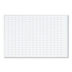 Magna Visual, Inc. MagnaWite™ Schedule Plannng Board with 1 x 2 Grid, 36w x 24h, Aluminum Frame (MAVPBFG25)