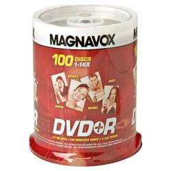 Magnavox DR4M6B00F/17 16x Write-Once DVD+R Spindle