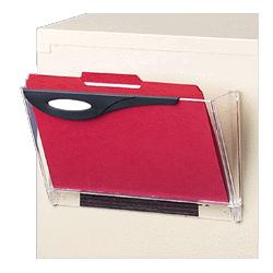 RubberMaid Magnetic Hot File Pockets, 1 Compartment, Crystal (RUB16905)