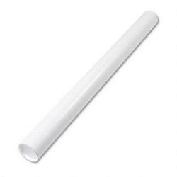 Quality Park Mail/Storage Tube, Fiberboard, 3-1/2 x42 , 25/CT, White