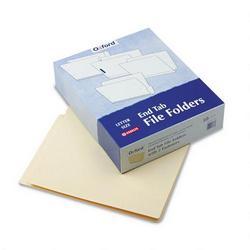 Esselte Pendaflex Corp. Manila End Tab Folders, 3/4 Exp., 2 Fasteners, 2-Ply Tab, Letter Size, 50/Box (ESSH10U13)