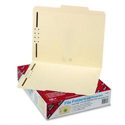 Smead Manufacturing Co. Manila Folders with Two 2 Capacity Fasteners, Letter, 2/5 Right Tab, 50/Box (SMD14580)