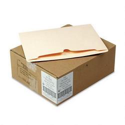 S And J Paper/Gussco Manufacturing Manila Recycled File Jackets, Reinforced Top, Flat, Letter, 100/Carton (SJPS11800)