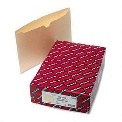 Smead Manufacturing Co. Manila Recycled File Jackets, Single-Ply Tab, Flat, Legal, 100/Box (SMD76410)