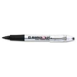 Avery-Dennison Marks-A-Lot® FineMark™ Permanent Marker, Black Ink (AVE48908)