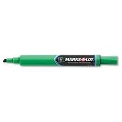 Avery-Dennison Marks-A-Lot® Large Chisel Tip Permanent Marker, Green Ink (AVE08885)