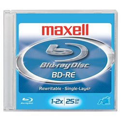 Maxell 2x BD-RE Media - 25GB - 1 Pack
