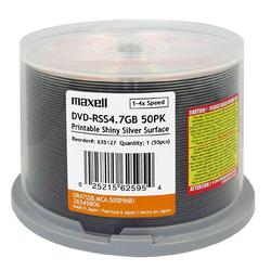 Maxell 4x DVD-R Media - 4.7GB - 50 Pack (635127)