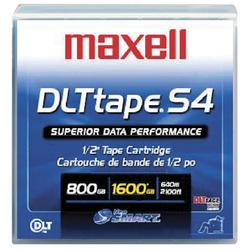 Maxell DLTtape S4 Cartridge - DLT DLTtape S4 - 800GB (Native)/1.6TB (Compressed)