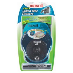 Maxell DVD-325 Lens & Disc Cleaner - Cleaning Kit (190102)
