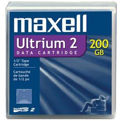 Maxell LTOU2/200 Ultrium LTO-2 Data Cartridge - LTO Ultrium LTO-2 - 200GB (Native)/400GB (Compressed) (183850)