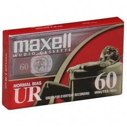 Maxell Corp. Of America Maxell Type I Audio Cassette - 60Minute - Normal Bias