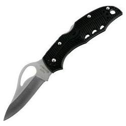 Spyderco Meadowlark, Black Frn Handle, Plain