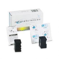 MEDIA SCIENCES, INC Media Sciences Solid Ink Sticks For Phaser 850 Printer - Cyan, Black
