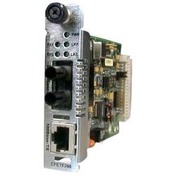 TRANSITION NETWORKS Media converter - 100Base-FX, 100Base-TX - RJ-45 - ST multi-mode - plug-in module - up to 1 miles