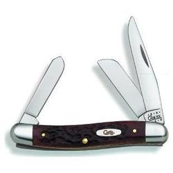 Case Medium Stockman, Amber Bone, Chr/v