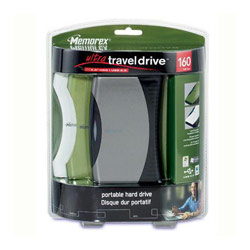 Memorex 160GB USB 2.0 Ultra TravelDrive External Hard Drive