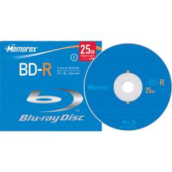 Memorex 2x BD-R Media - 25GB - 1 Pack