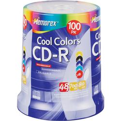 Memorex 48x CD-R Media - 700MB - 100 Pack