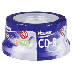 Memorex 48x CD-R Media - 700MB - 30 Pack (4566)