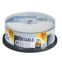 Memorex 48x CD-R Media - 700MB - 30 Pack (4725)