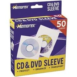 Memorex CD/DVD Sleeves - 50 x Sleeve (1960)