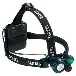 Gerber Meridian Headlamp, White, Red & Green Led Bulb