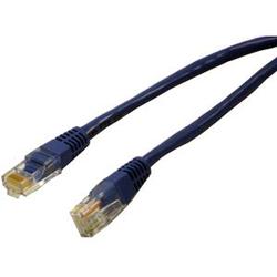 MICRO CONNECTORS Micro Connectors Cat. 5E UTP Patch Cable - 1 x RJ-45 - 1 x RJ-45 - 10ft - Blue