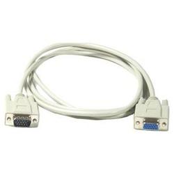 MICRO CONNECTORS Micro Connectors VGA Monitor Extension Cable - 1 x HD-15 - 1 x HD-15 - 25ft